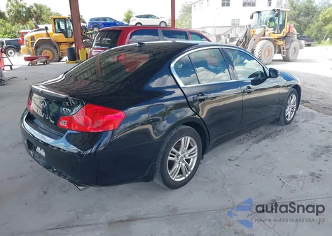 2013 Infiniti G37X из США, поврежденный, VIN JN1CV6AR5DM760215